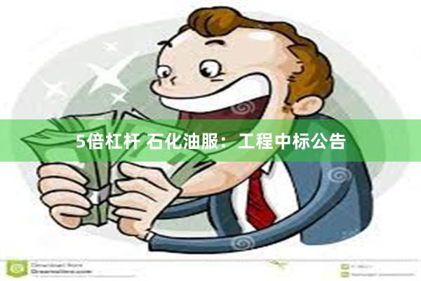 5倍杠杆 石化油服：工程中标公告